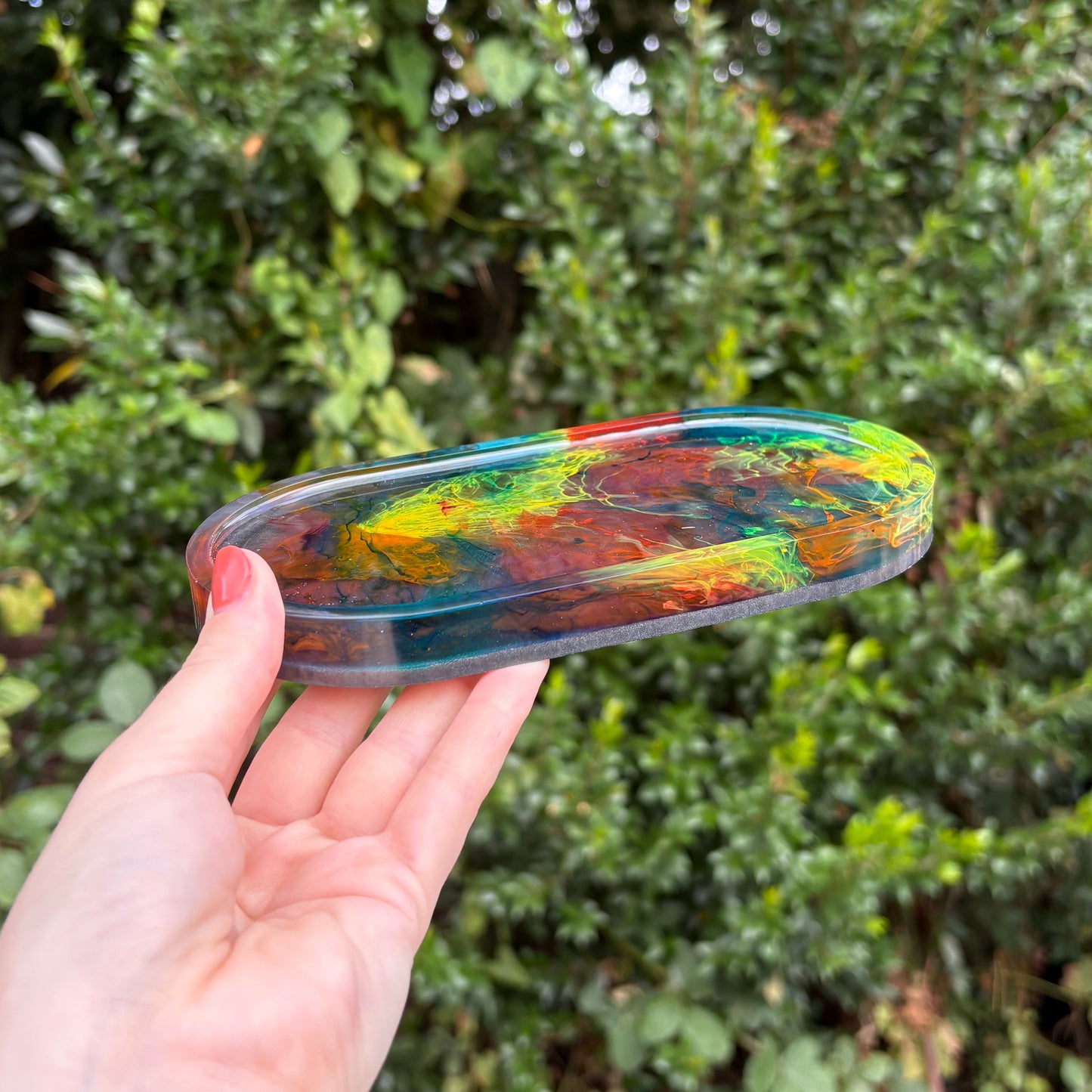 multicolour-marble-ink-resin-soap-holder-handmade
